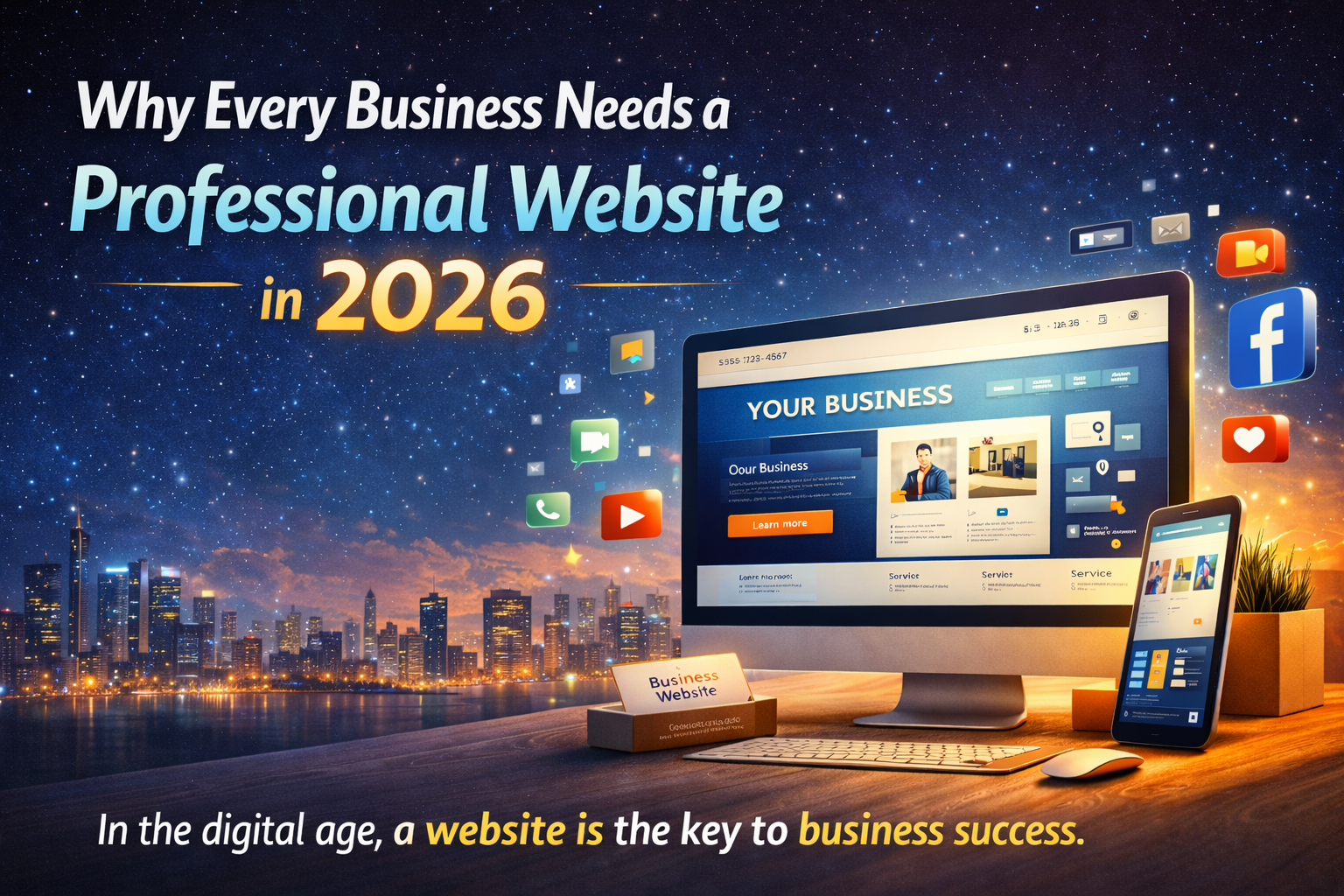 Why Every Business Needs a Professional Website in 2026